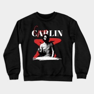 George carlin retro style Crewneck Sweatshirt